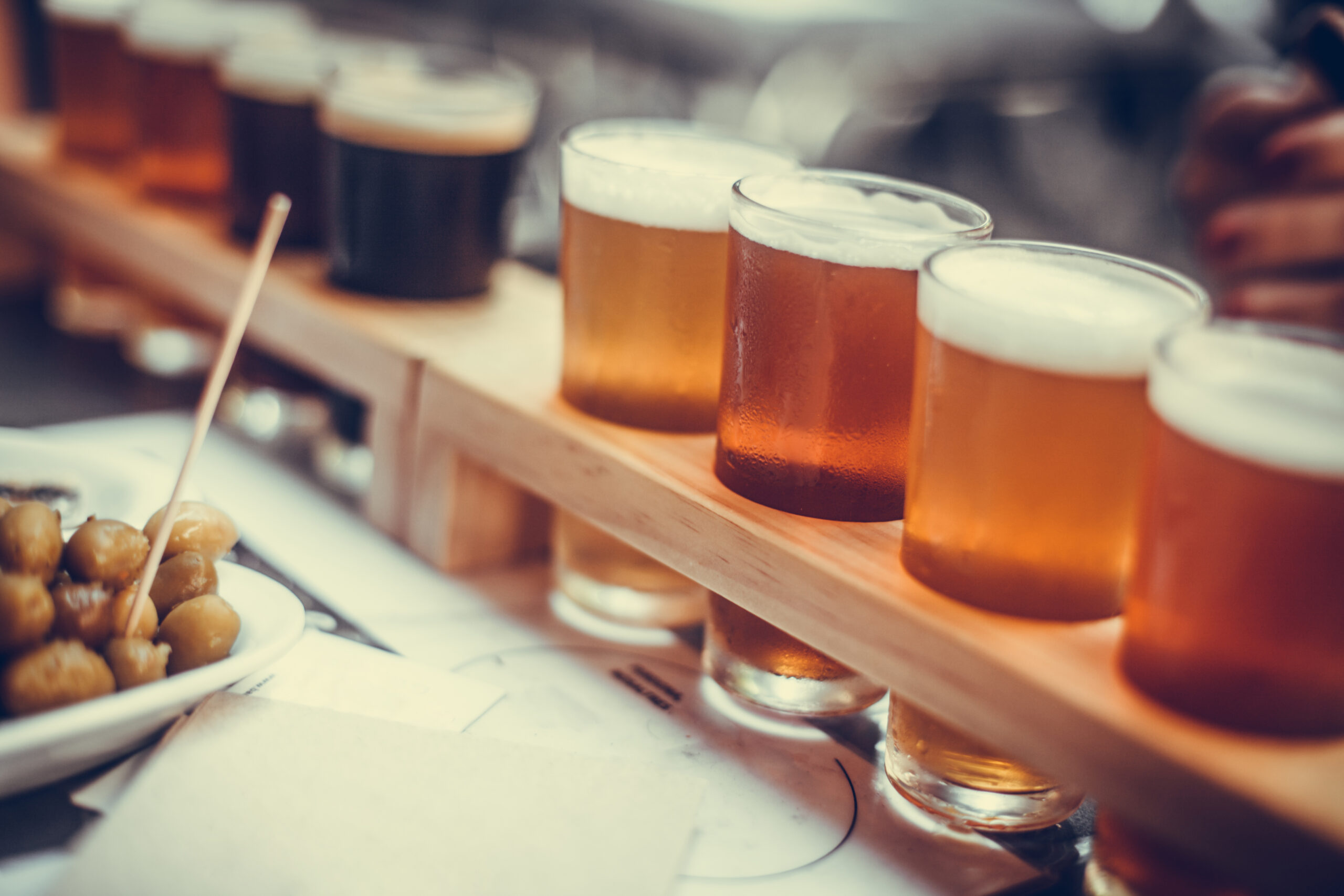 Beers for tasting
